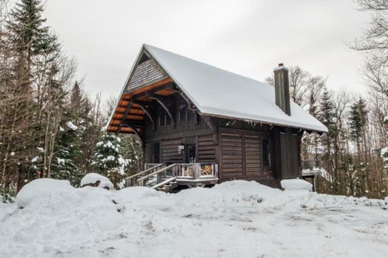 Chic Log Chalet With Hot Tub - Mont-Tremblant North Side By Reserver.Ca Lac Superieur Exterior photo